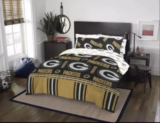 football Green Bay Packers Bedding Set