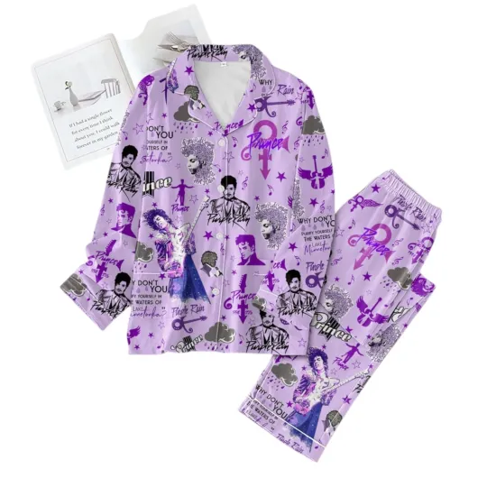 Discover Prince Button Down Pajamas Set