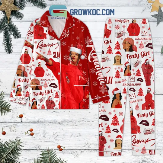 Discover Rihanna Fenty Girl Badgalriri Pajamas Set