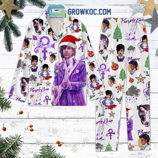 Discover Prince Pur Rain Merry Christmas Pajamas Set