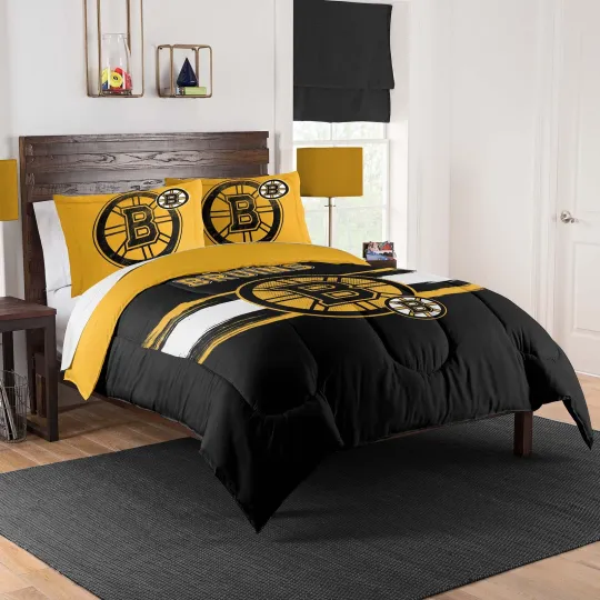 Discover NHL Boston Bruins Officially Licenced Comforter & Sham set