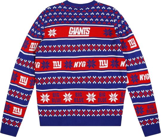 Discover FOCO Football Team Big Logo Ugly Sweater