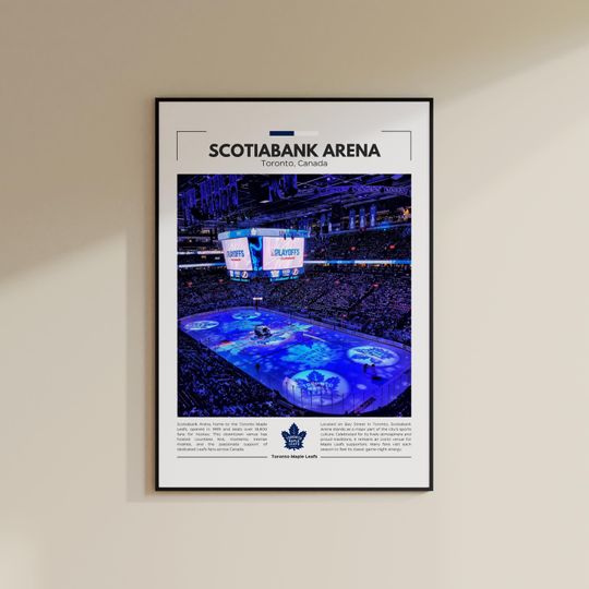 Discover Scotiabank Arena Poster | Toronto Maple Leafs