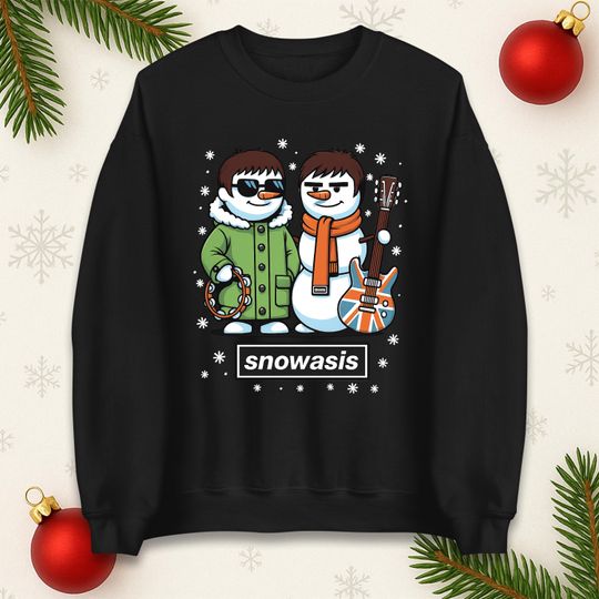 Discover Snowasis Christmas Jumper, Festive Hoodie and Top, Santa Claus Xmas Gifts, Christmas Outfit