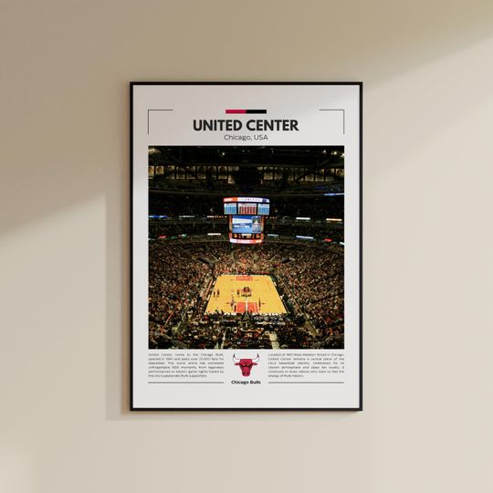 United Centre Poster | Chicago Bulls