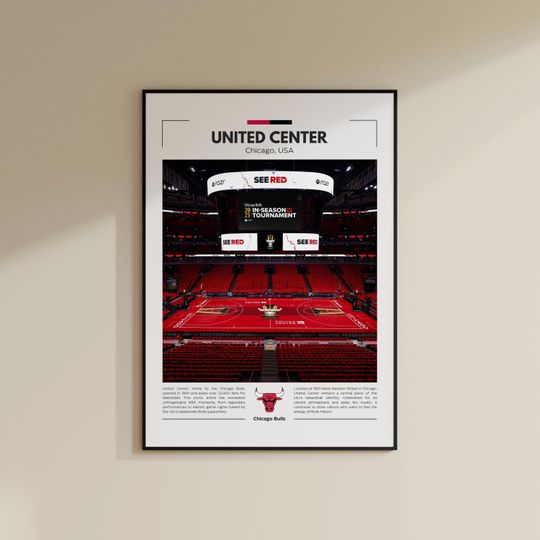 Discover United Centre Poster | Chicago Bulls