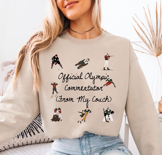 Discover Funny Winter Sports Sweatshirt for Skiing, Snowboarding, and Ice Skating