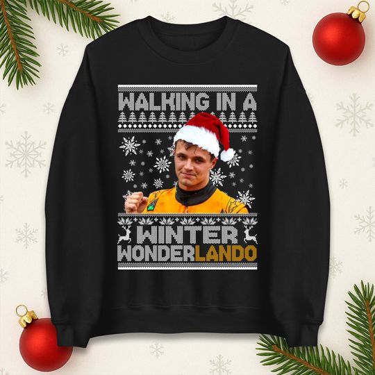 Discover Walking in a winter Wonderlando Christmas Jumper, Xmas Festive Tee Top, Wonderland Xmas Hoodie, Christmas Gift Top