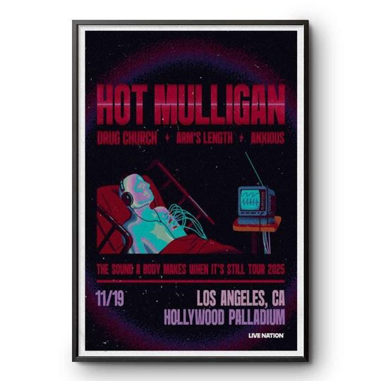 Discover Hot Mulligan Los Angeles Poster - Premium Matte Vertical Poster