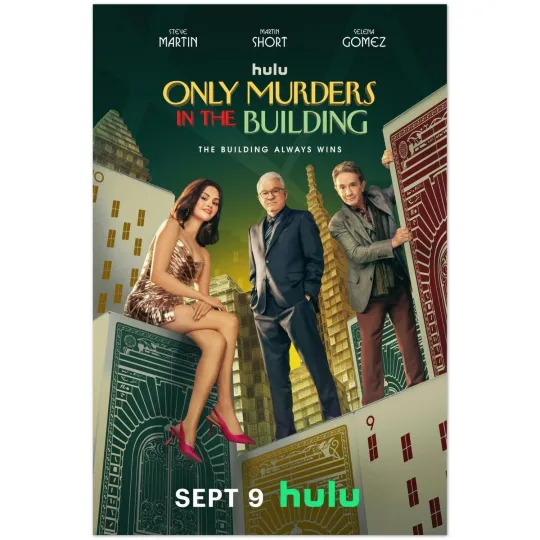 Discover Only Murders in the Building Vertical Poster - Premium Matte