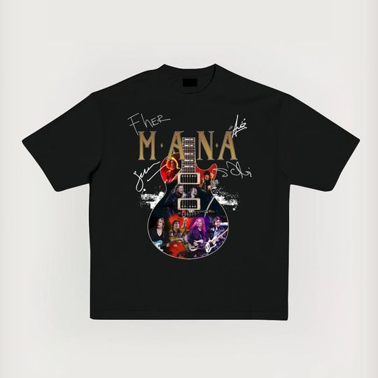 Discover MANA Band 2025 Tour T-Shirt