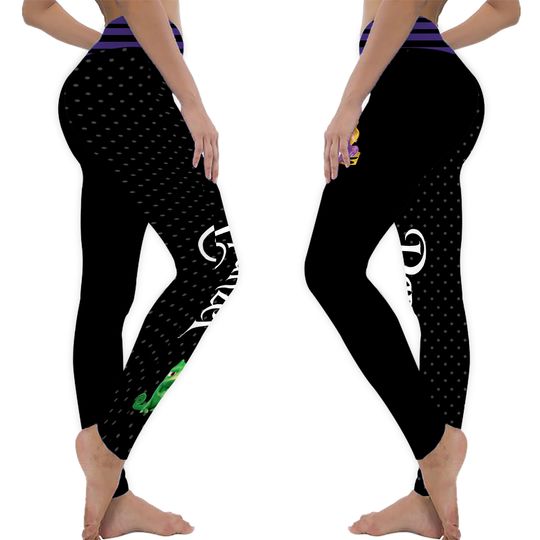 Disney Tangled Rapunzel Hoodie Leggings Set, Women's Diseny Hoodie Yoga Pants Sweatpants Fashion Tracksuit Sets