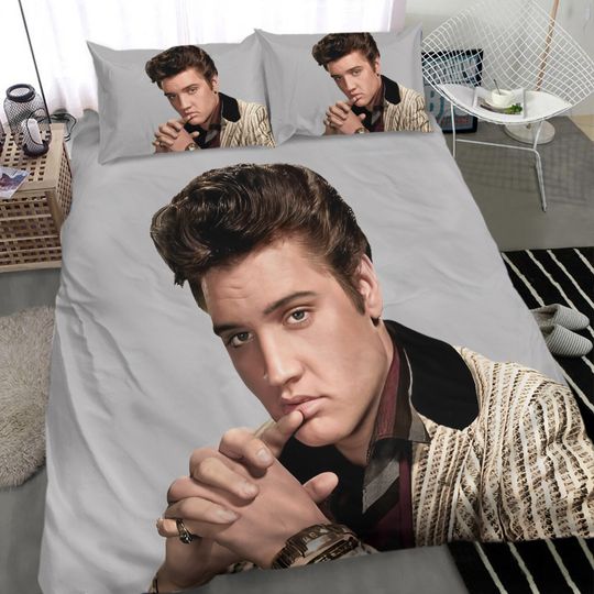 3D Elvis Presley Bedding Set