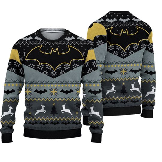Xmas Batman Ugly Christmas Sweater