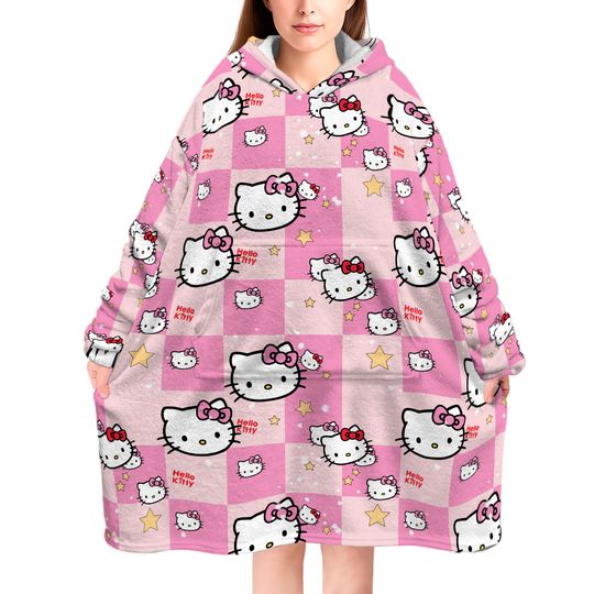 Hello Kitty Oversized Blanket Hoodie