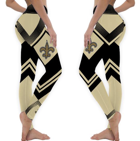 Custom football New Orleans Saints Hoodie Leggings