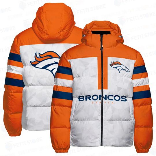 Denver Broncos Unisex Puffer Jacket Down Jacket