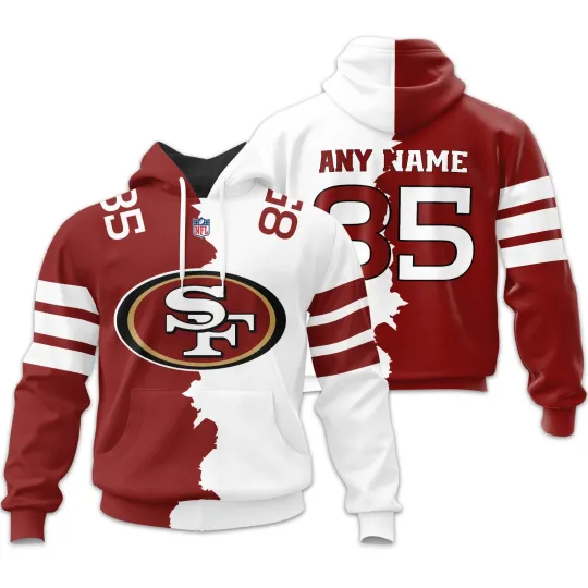 San Francisco Football Team 49erss 3D Hoodie, Unisex Adults