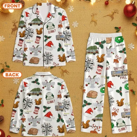 Discover Griswold Vacation Pajamas, National Lampoon's Christmas Set, Christmas Pajamas