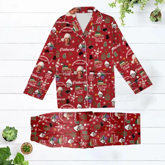 Griswold Christmas Pajamas Set National Lampoons Christmas Vacation Gift