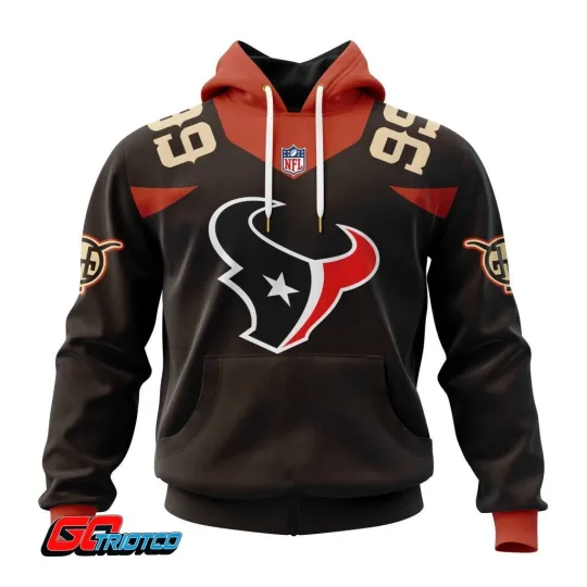 Houston Football Team Texanss 3D Hoodie, Unisex Adults S-5XL