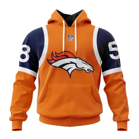 Discover Denver Football Team Broncoss 3D Hoodie, Unisex Adults S-5XL