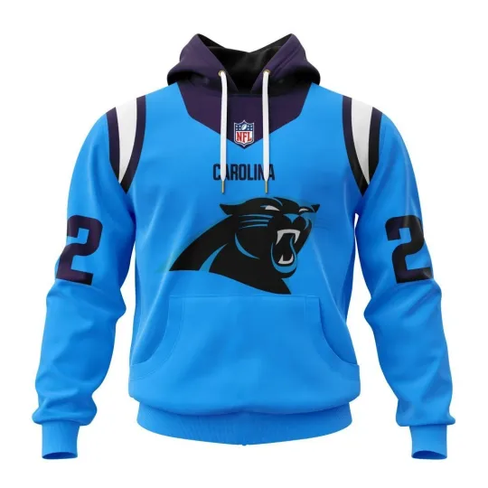 Discover Carolina Football Team Pantherss 3D Hoodie, Unisex Adults S-5XL