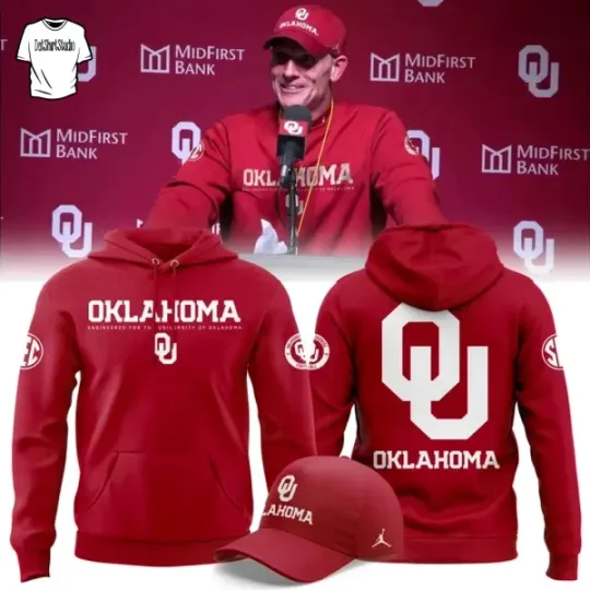 Discover Oklahoma Sooners College Pullover Dri-FIT Inspired Edition Hoodie 3D