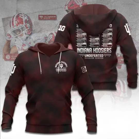 Discover Indiana  Football 3D Apparel