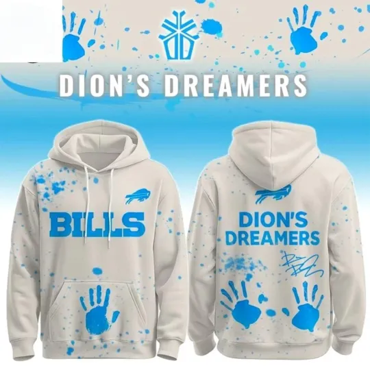 Discover Bills Dion Dreamers 2025 Edition Hoodie