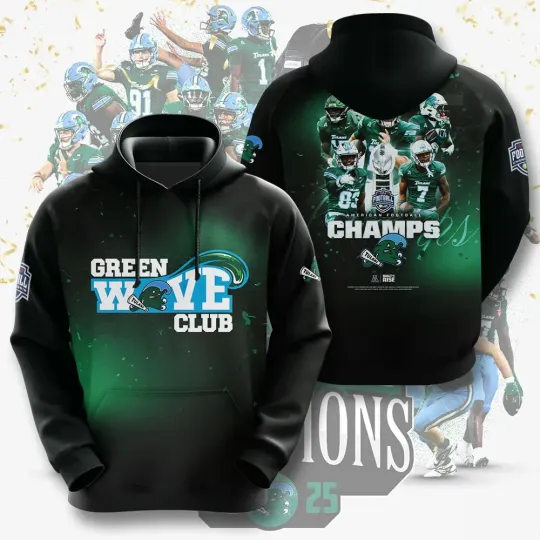 Discover Tulane Football 3D Apparel