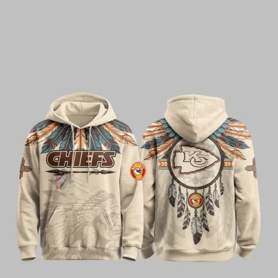 Discover KC Chief Native American Heritage Month 2025 3D Hoodie