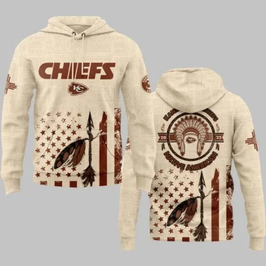 Discover Chiefs Native American Heritage Month 2025 3D Hoodie