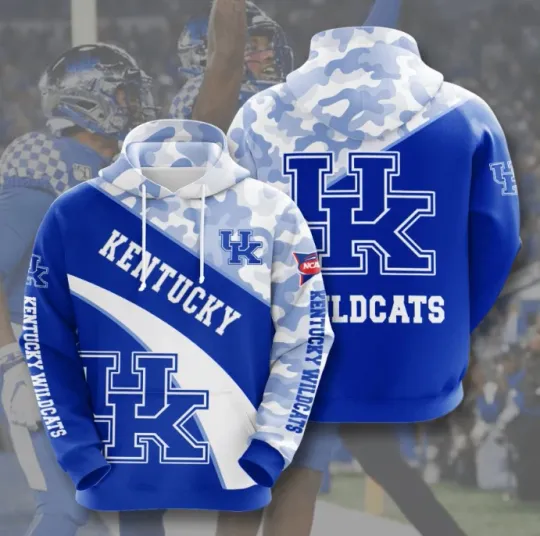 Discover Kentucky Wildcats Custom Sport All Over Print Hoodie 3D 4 size S-5XL