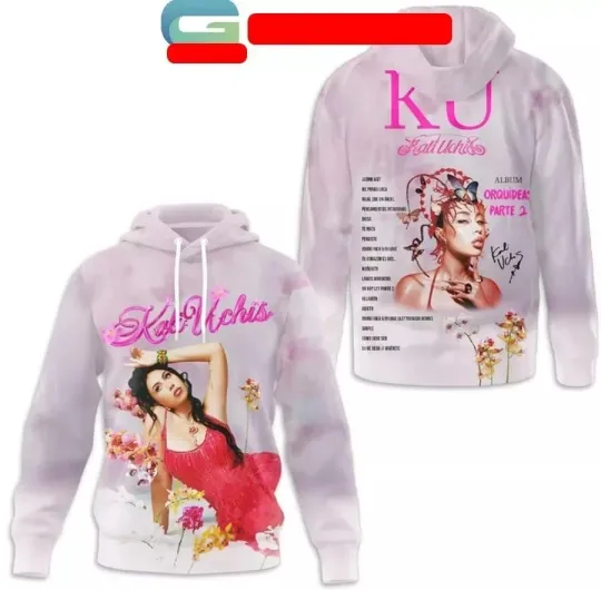 Discover Kali Uchis Orquideas Hoodie 3D ALl over print