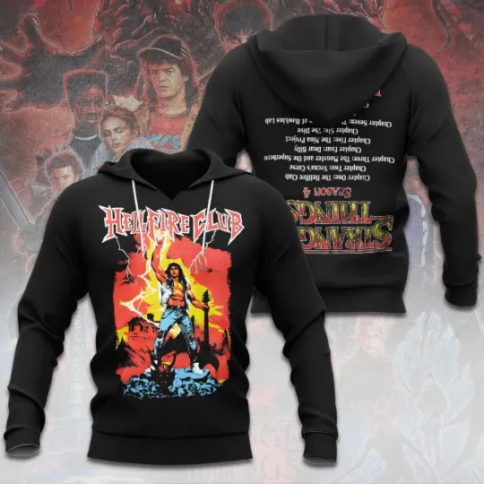 Stranger Things 3D Apparel