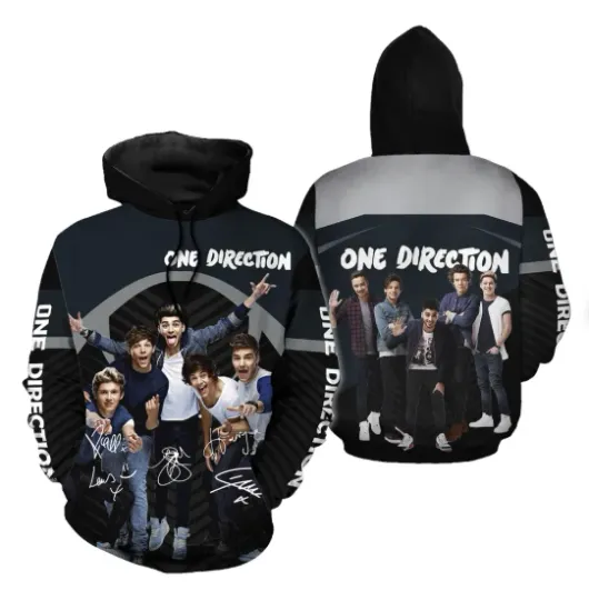 One Direction 3D Hoodie 2025