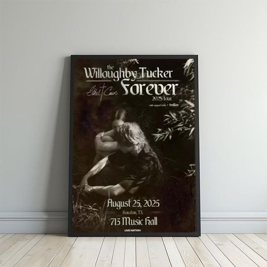 Discover Ethel Cain The Willoughby Tucker Forever Tour 2025 Poster
