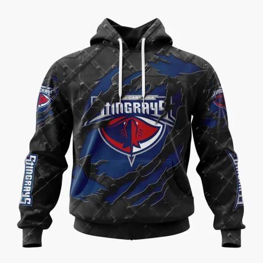 Discover Personalized South Carolina Stingrays Hoodie/Zip Hoodie Special Black Metal