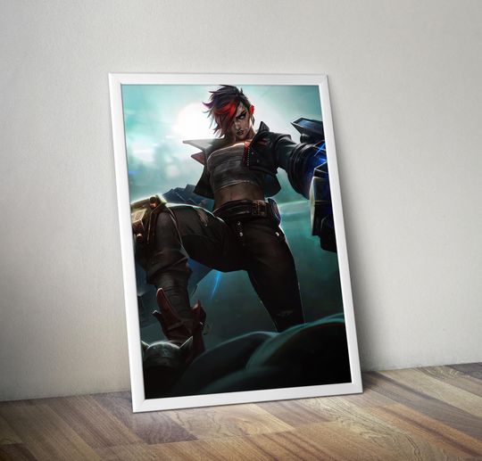 Discover Arcane Brawler Vi Poster | Arcane Vi Video Game Poster | Gaming Wall Decor | Game Print | Gamer Gift | Vertical Poster