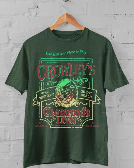 Discover Crowley's Crossroads Inn T-Shirt - Supernatural Inspired Tee