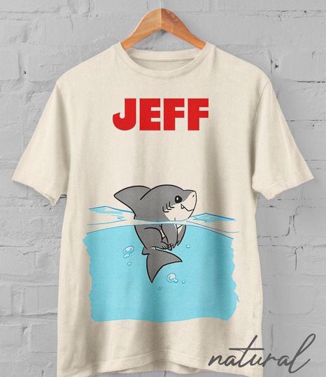 Discover Jeff The Land Shark Graphic Tee - Vintage Style
