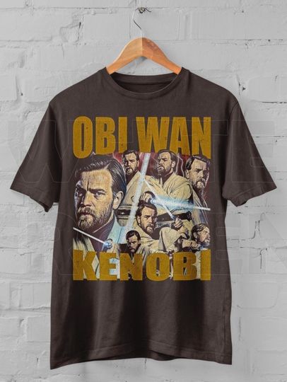 Obi Wan Kenobi Vintage 90s Graphic T-Shirt