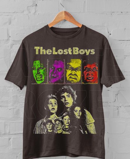 Retro 80s Vampire Movie T-Shirt: The Lost Boys Graphic Tee