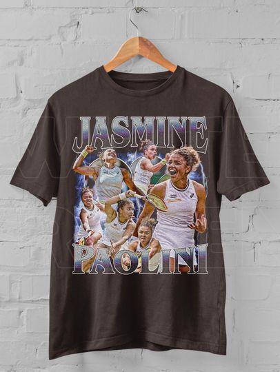 Discover Jasmine Paolini Tennis T-Shirt: Unisex Sportswear Tee