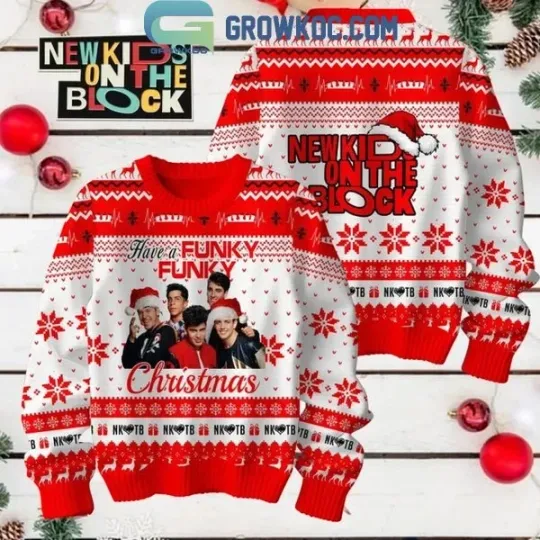 Discover NK on The Block Christmas Ugly Sweater All sizes