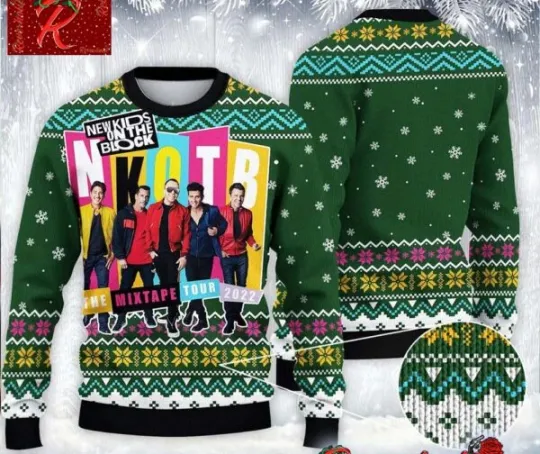 Discover NK on The Block Ugly Christmas Sweater