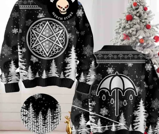 Bring Me the Horizon 3D Ugly Sweater All sizes