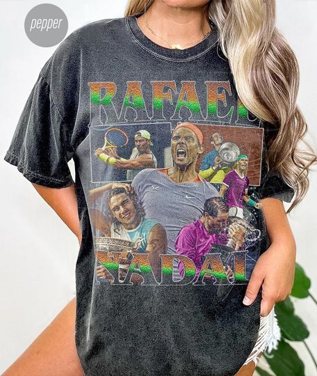 Rafael Nadal Graphic Tee: Vintage Tennis Shirt, Comfort Colors