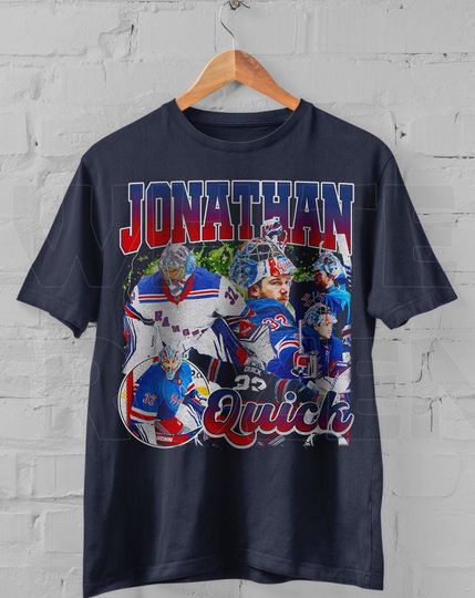 Discover Jonathan Quick Vintage Graphic T-Shirt - Ice Hockey Goalie Tee